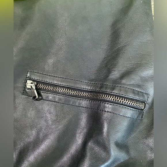 July 4 Bloomingdale’s Men’s Size50 XL 100% Lambskin Premium Genuine BlackLeather - Picture 15 of 16